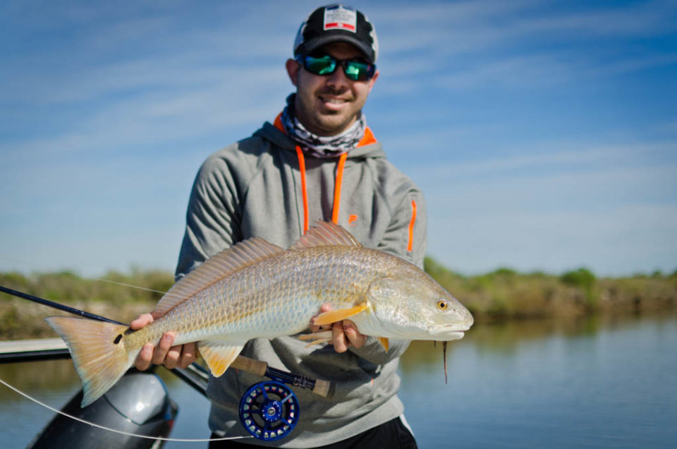 Galveston Redfish on Fly